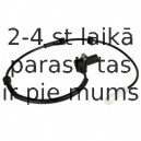 Датчик, частота вращения колеса DELPHI SS20299