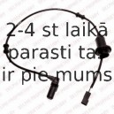 Датчик, частота вращения колеса DELPHI SS20220