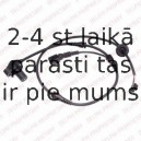 Датчик, частота вращения колеса DELPHI SS20197