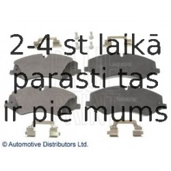 Комплект тормозных колодок, дисковый тормоз BLUE PRINT ADJ134204