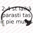 Датчик, частота вращения колеса DELPHI SS20021