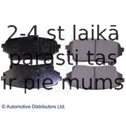 Комплект тормозных колодок, дисковый тормоз BLUE PRINT ADK84233