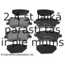 Комплект тормозных колодок, дисковый тормоз BLUE PRINT ADK84236