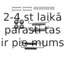 Piederumu komplekts, Stāvbremzes mehānisma bremžu loks DELPHI LY1384