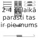 Piederumu komplekts, Bremžu loki DELPHI LY1382