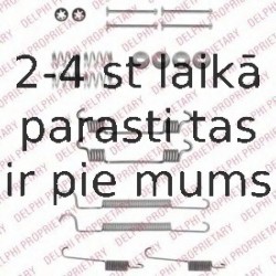 Piederumu komplekts, Bremžu loki DELPHI LY1359