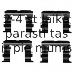 Piederumu komplekts, Disku bremžu uzlikas DELPHI LX0613