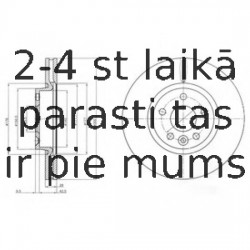 Тормозной диск DELPHI BG4094C