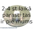 Тормозной диск BLUE PRINT ADM543100