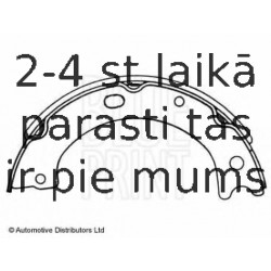 Комплект тормозных колодок, стояночная тормозная система BLUE PRINT ADN14114