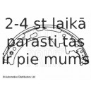 Комплект тормозных колодок BLUE PRINT ADN14126