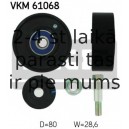 Parazīt-/Vadrullītis, Ķīļrievu siksna SKF VKM 61068
