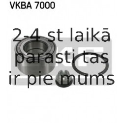 Комплект подшипника ступицы колеса SKF VKBA 7000