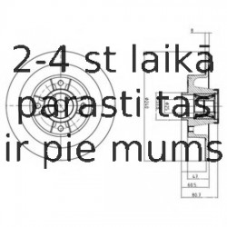 Тормозной диск DELPHI BG9028RSC