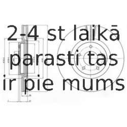 Тормозной диск DELPHI BG4231C