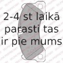 Комплект тормозных колодок, дисковый тормоз DELPHI LP2117