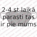 Комплект тормозных колодок, дисковый тормоз DELPHI LP2245