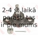 Balst-/Virzošais šarnīrs TRW JBJ1075