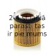 Eļļas filtrs MANN-FILTER HU 8002 y