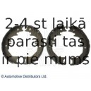 Комплект тормозных колодок, стояночная тормозная система BLUE PRINT ADT34175