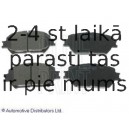 Комплект тормозных колодок, дисковый тормоз BLUE PRINT ADT342130