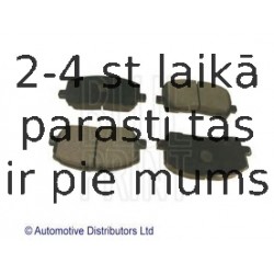 Комплект тормозных колодок, дисковый тормоз BLUE PRINT ADT342143