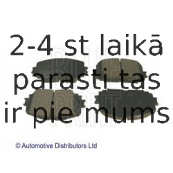 Комплект тормозных колодок, дисковый тормоз BLUE PRINT ADT342166