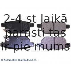 Комплект тормозных колодок, дисковый тормоз BLUE PRINT ADT342167