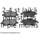 Комплект тормозных колодок, дисковый тормоз BLUE PRINT ADT342169