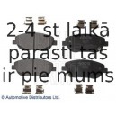 Комплект тормозных колодок, дисковый тормоз BLUE PRINT ADT342182