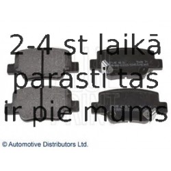 Комплект тормозных колодок, дисковый тормоз BLUE PRINT ADT342184