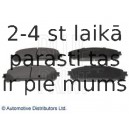 Комплект тормозных колодок, дисковый тормоз BLUE PRINT ADT342190