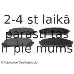 Комплект тормозных колодок, дисковый тормоз BLUE PRINT ADT342190