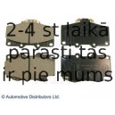 Комплект тормозных колодок, дисковый тормоз BLUE PRINT ADT34281