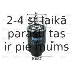 Degvielas filtrs VALEO 587702