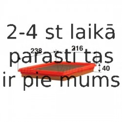 Gaisa filtrs VALEO 585237