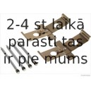 Комплектующие, колодки дискового тормоза HERTH+BUSS JAKOPARTS J3665017