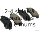 Комплект тормозных колодок, дисковый тормоз HERTH+BUSS JAKOPARTS J3604034