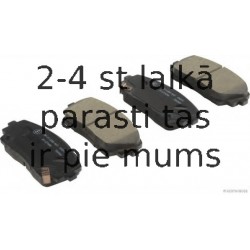 Комплект тормозных колодок, дисковый тормоз HERTH+BUSS JAKOPARTS J3600341