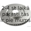 Bremžu diski HERTH+BUSS JAKOPARTS J3304059