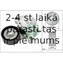 Spriegotājsvira, Ķīļrievu siksna INA 534 0571 10
