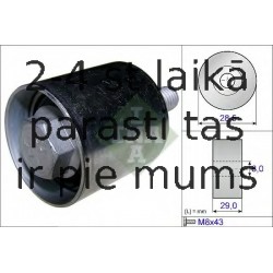 Паразитный / Ведущий ролик, зубчатый ремень INA 532 0661 10