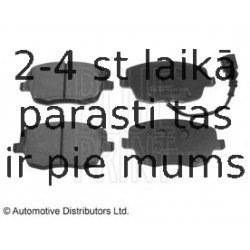 Комплект тормозных колодок, дисковый тормоз BLUE PRINT ADV184203