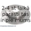 Тормозной диск BLUE PRINT ADW194302