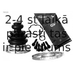 Montāžas komplekts, Piedziņas vārpstas gofrēts apvalks GSP 700105