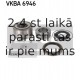 Комплект подшипника ступицы колеса SKF VKBA 6946