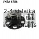 Комплект подшипника ступицы колеса SKF VKBA 6786