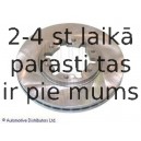 Тормозной диск BLUE PRINT ADN14392