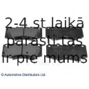 Комплект тормозных колодок, дисковый тормоз BLUE PRINT ADT342191