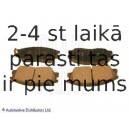 Комплект тормозных колодок, дисковый тормоз BLUE PRINT ADG04272